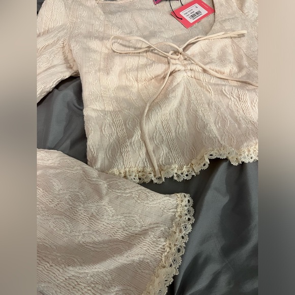 BNWT edikted lacey long sleeve knit top - Picture 3 of 5